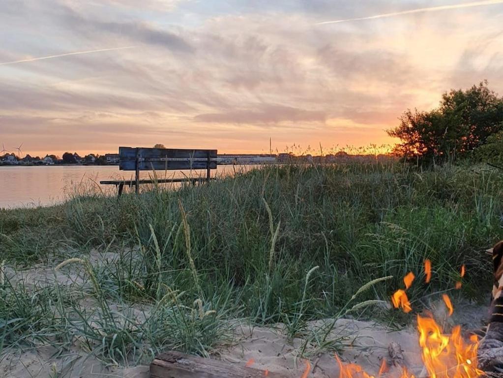 Ferienwohnung Sonnenaufgangsgenuss Harriersand Schwanewede Exteriér fotografie